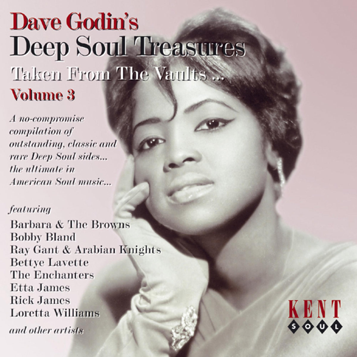 Godin, Dave 's Deep Soul Treasures Volume 3 - Various Artists (Vol 3)