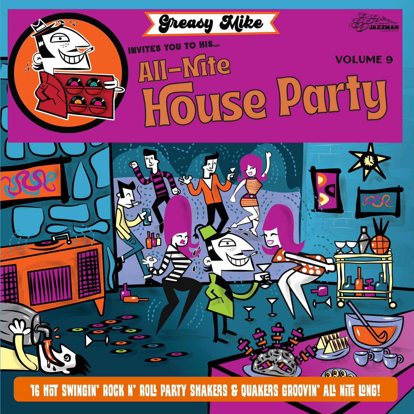 Greasy Mike Invites You to His All-Nite House Party - Various Artists