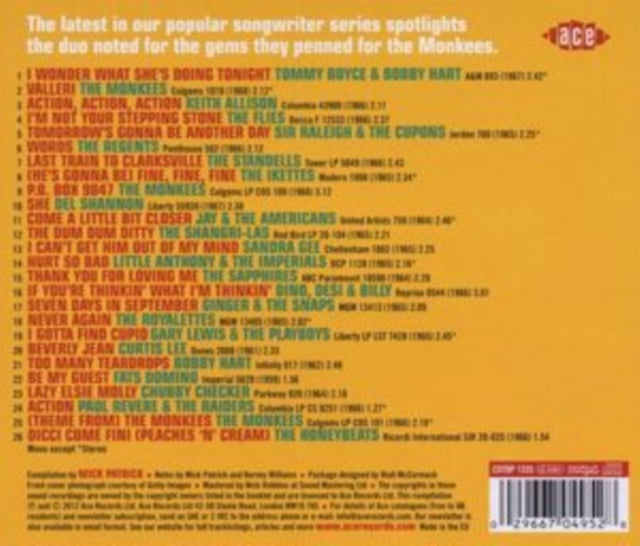 Action! The Songs Of Tommy Boyce & Bobby Hart - Action! The Songs Of Tommy Boyce & Bobby Hart