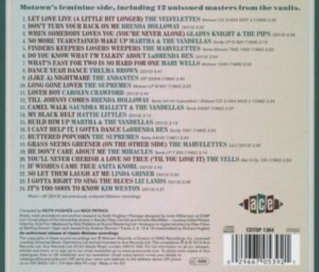 Finders Keepers - Motown Girls 1961-1967 - Finders Keepers - Motown Girls 1961-1967