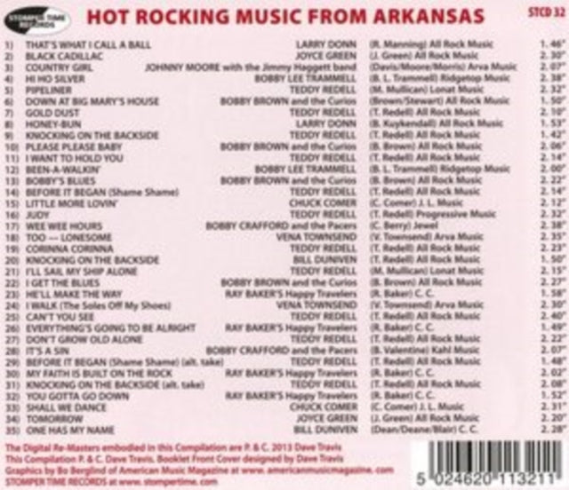 Hot Rockin' Music From Arkansas - Hot Rockin' Music From Arkansas