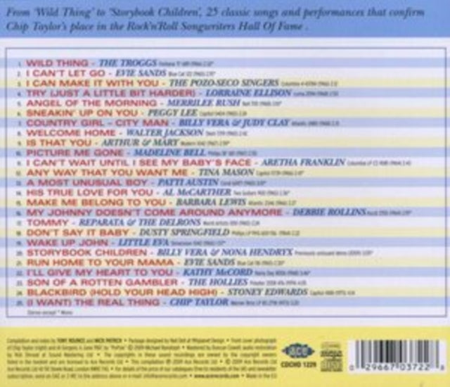 Wild Thing - The Songs Of Chip Taylor - Wild Thing - The Songs Of Chip Taylor