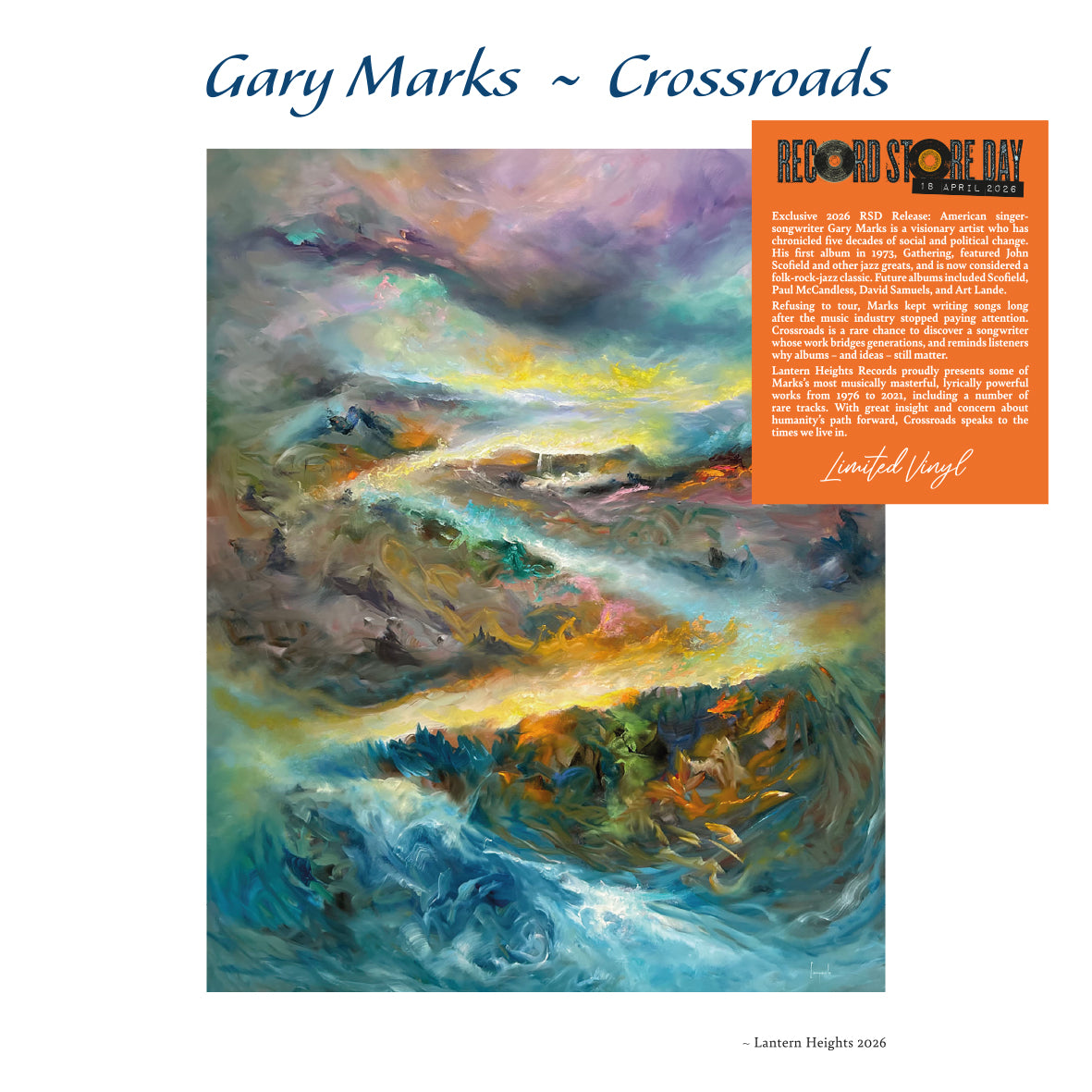 Marks, Gary - Crossroads (RSD 2026)