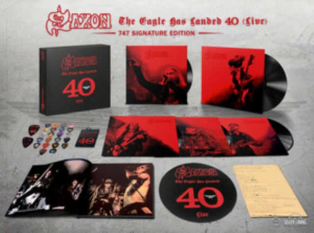 Saxon - The Eagle Has Landed 40 - Live (747 Signature Edition)