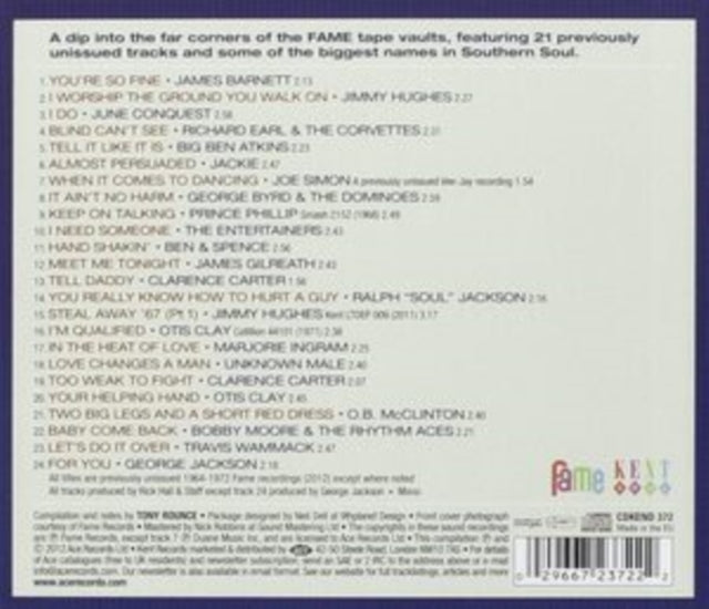 Hall Of Fame: Rare And Unissued Gems From The FAME Vaults - Hall Of Fame: Rare And Unissued Gems From The FAME Vaults