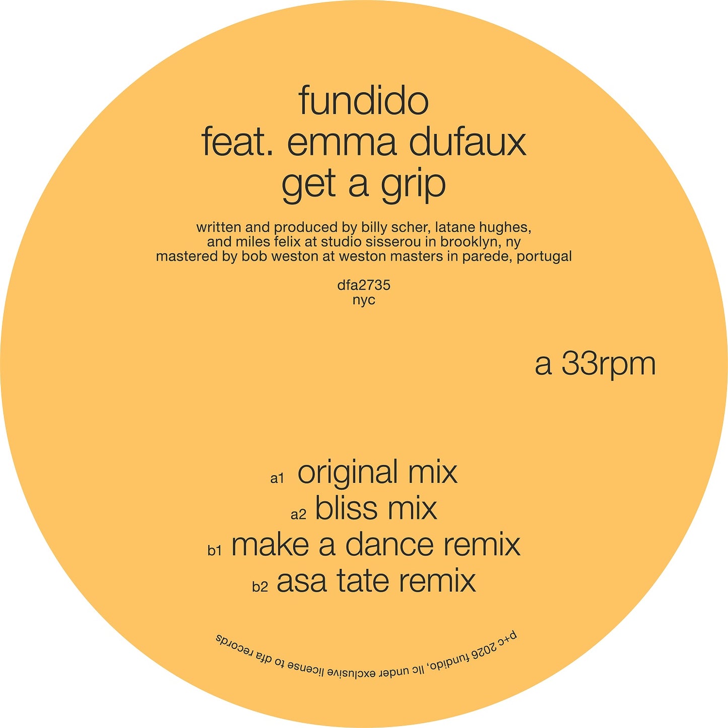 Fundido feat. Emma Dufaux - Get A Grip