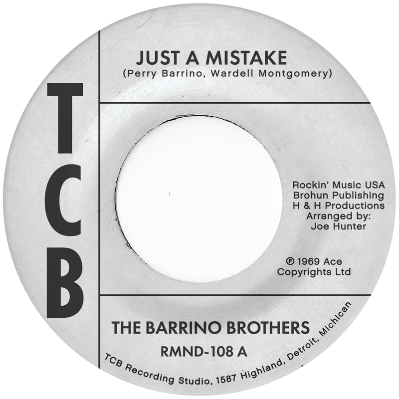 Barrino Brothers, The - Just A Mistake / I'll Take My Flowers Right Now