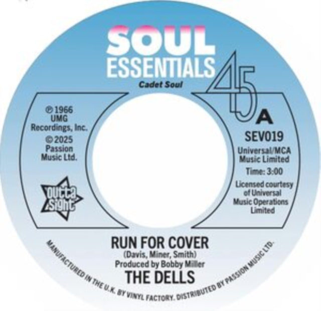 Dells, The - Run For Cover / Wear It On Our Face (2025 Reissue)