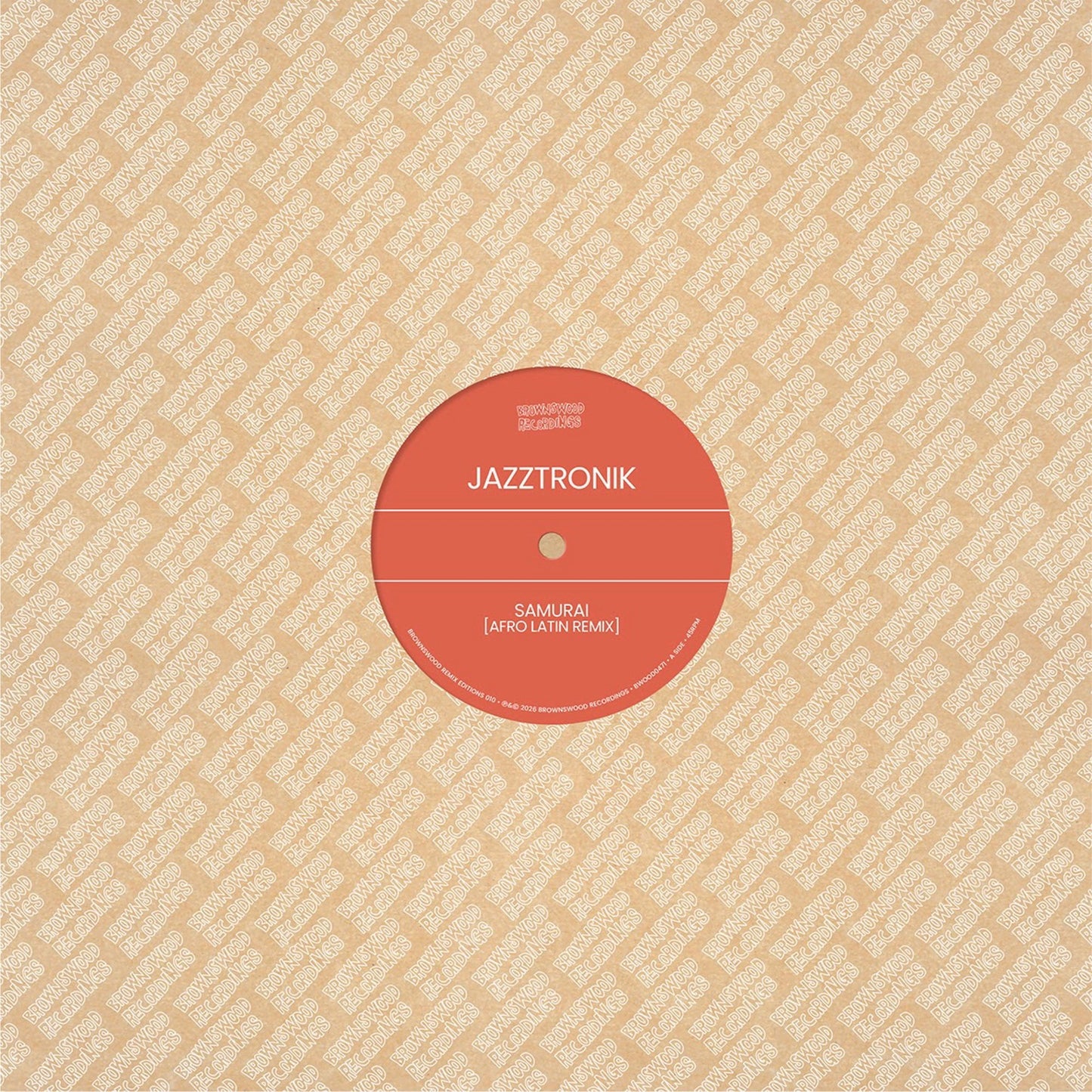 Jazztronik - Brownswood Remix Editions 010 - SAMURAI Remixes
