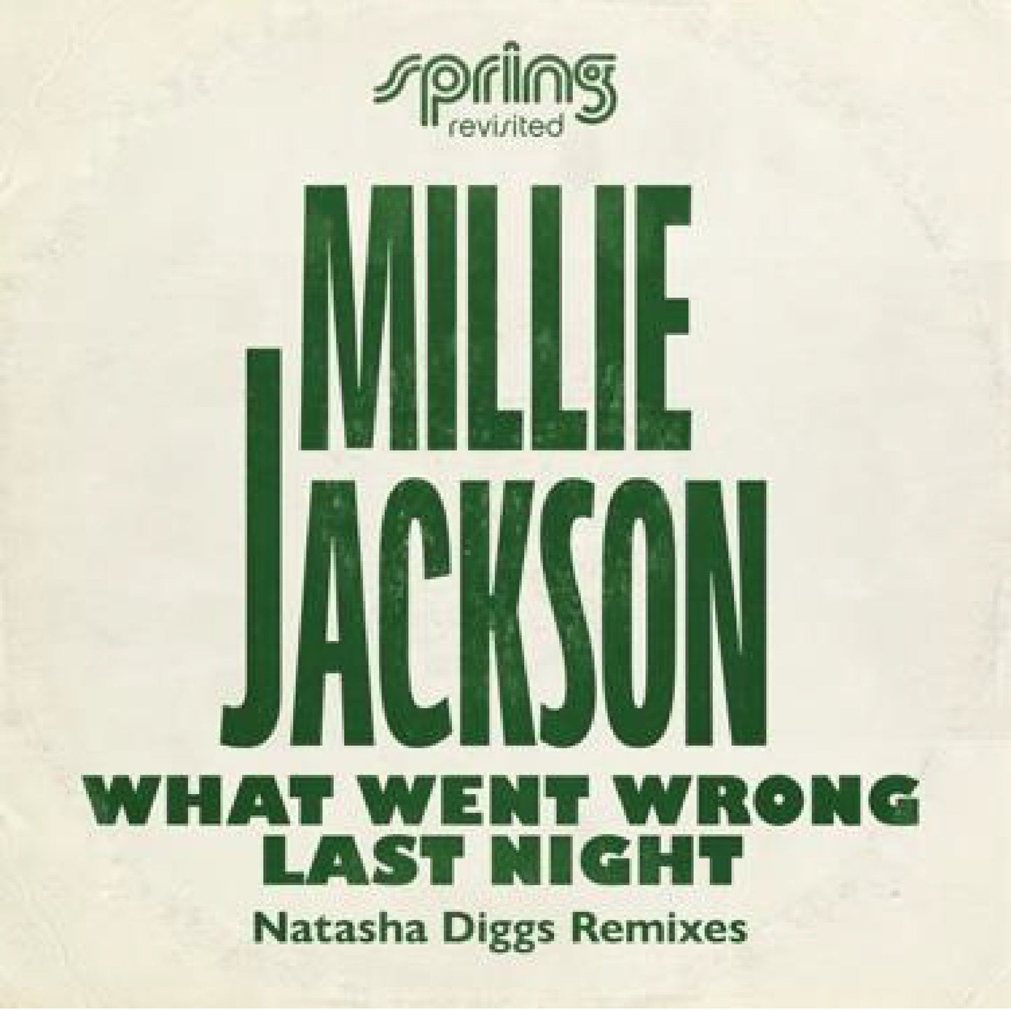 Jackson, Millie - What Went Wrong Last Night -Natasha Diggs Remixes