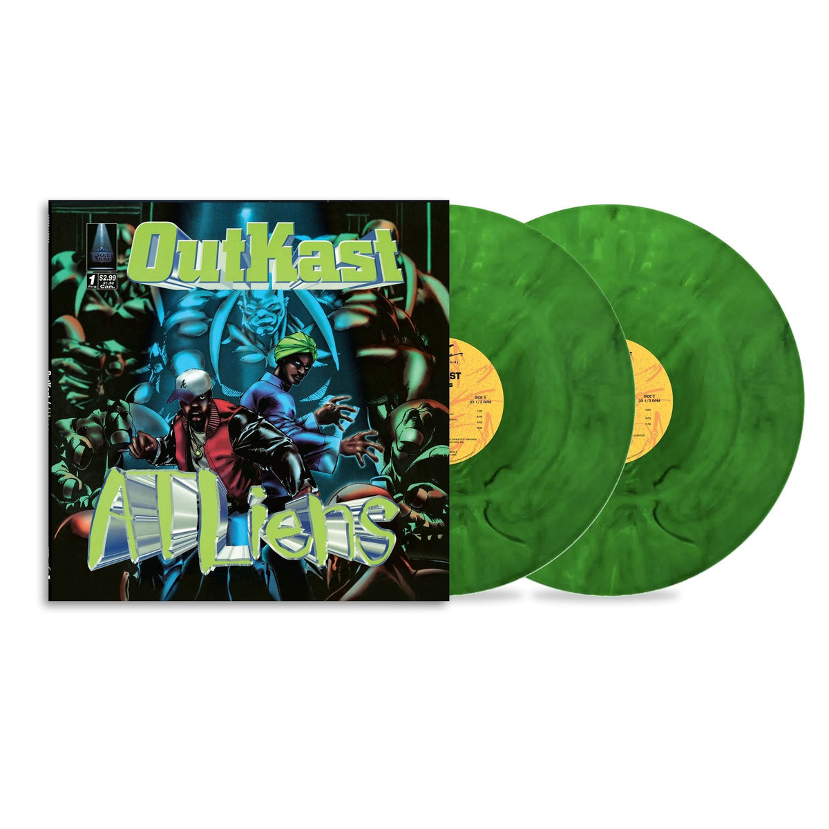 Emerald Forest Green 2LP