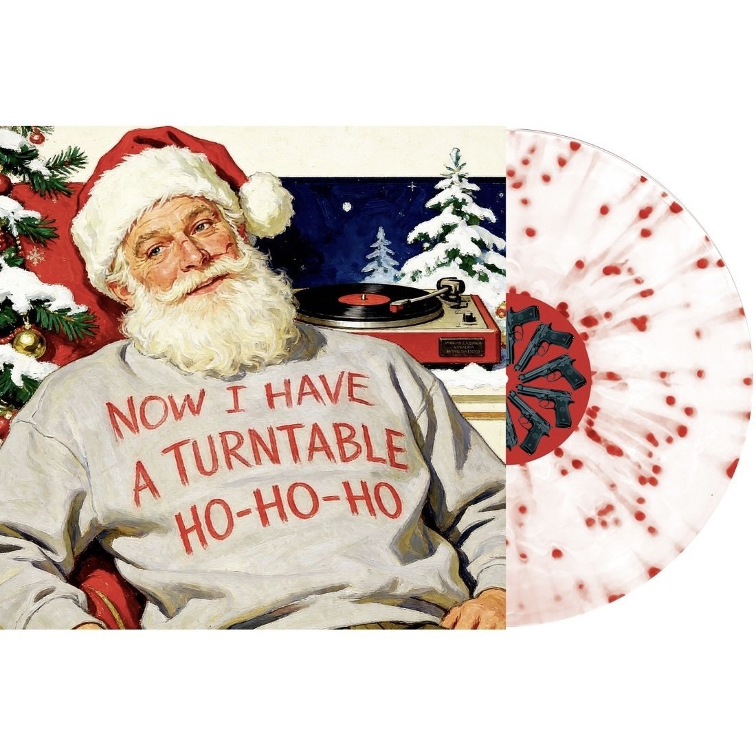 Red/White Splatter LP + CD