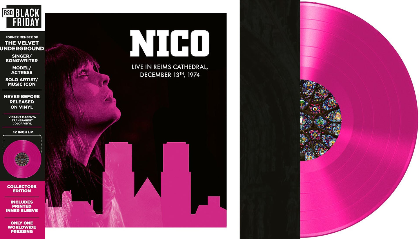 Nico - Live In Reims Cathedral - December 13th, 1974 (First Time On Vinyl! | Black Friday 2025)
