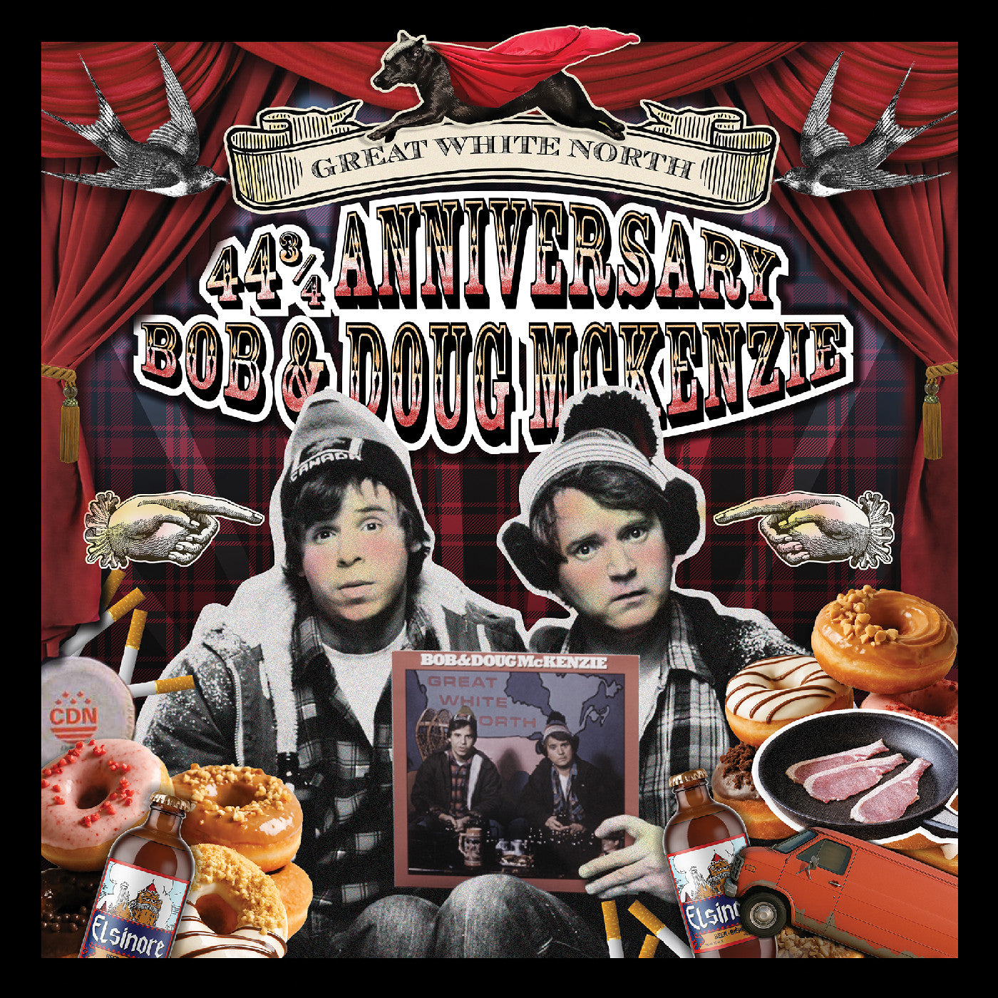 McKenzie, Bob & Doug - Great White North & Strange Brew 44 3/4 Anniversary