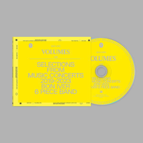 Bon Iver - Volumes: One - Selections From Music Concerts 2019-2023 Bon Iver 6 Piece Band