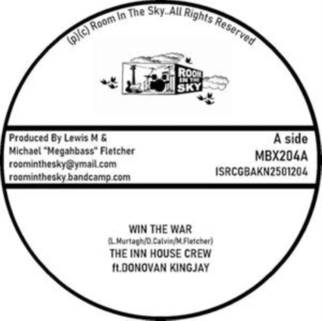 Inn House Crew Ft. Donovan Kingjay & Dean Fraser - Win The War/Train Tracks Dub (RSD 25)