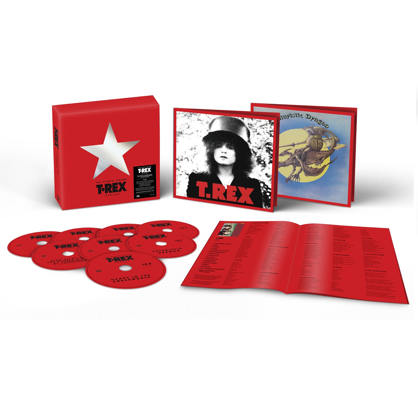 T. Rex - The Studio Albums 1970 - 1977