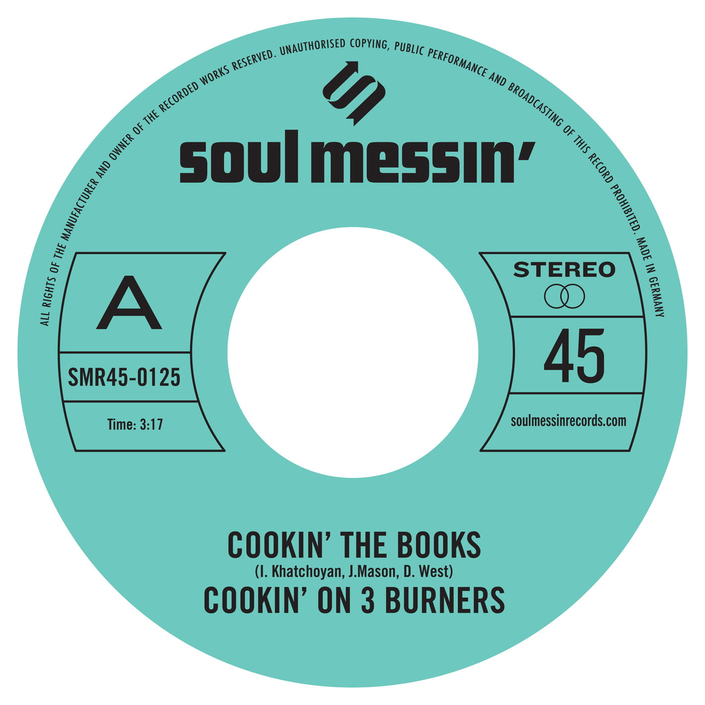 Cookin' on 3 Burners - Cookin' the Books / Give a Little Bit More