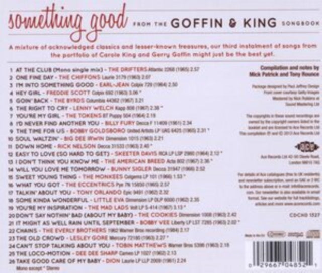 Something Good From The Goffin & King Songbook - Something Good From The Goffin & King Songbook