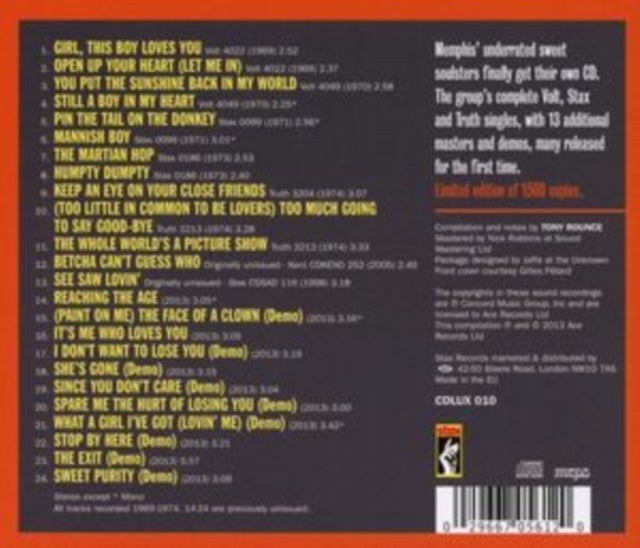 Newcomers, The - Mannish Boys: The Stax, Volt & Truth Recordings 1969-74