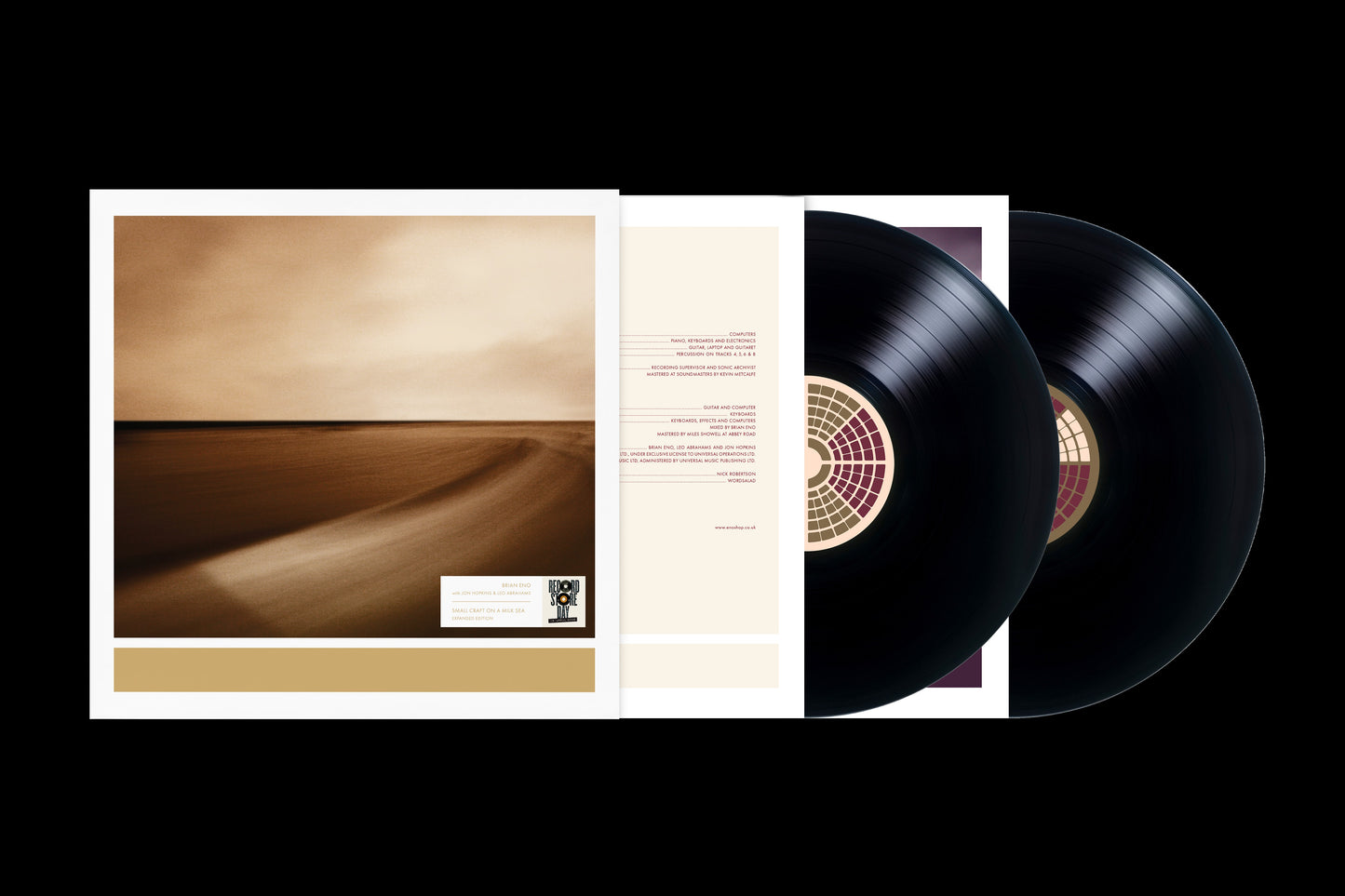 Eno, Brian with Jon Hopkins & Leo Abrahams - Small Craft On A Milk Sea + Seven Seas Sessions (RSD 2026)