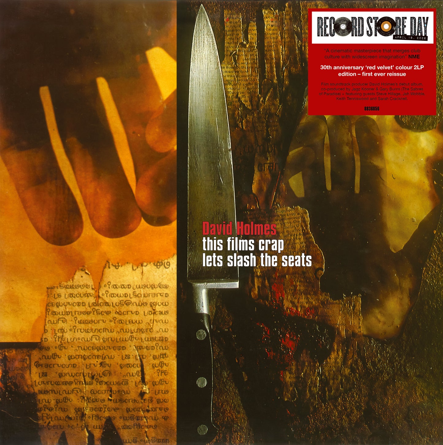 Holmes, David - This Film's Crap, Let's Slash The Seats (RSD 2026)