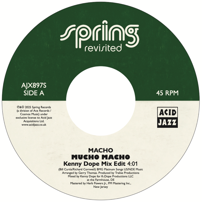 Macho | Millie Jackson | Kenny Dope | Magnus Frykberg - Spring Revisited vs. Kenny Dope: The 45 Remixes