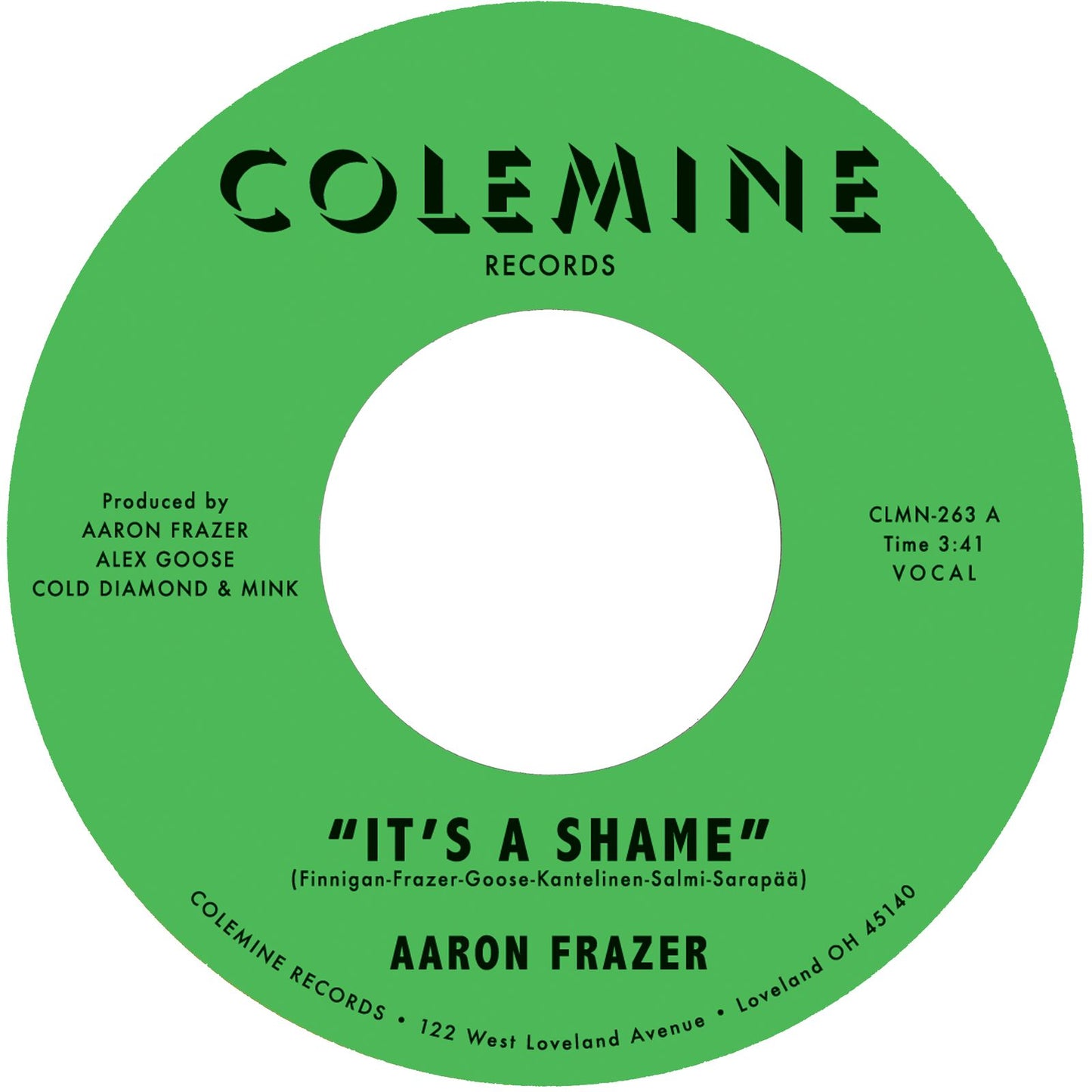 Frazer, Aaron - It's a Shame / The Fool