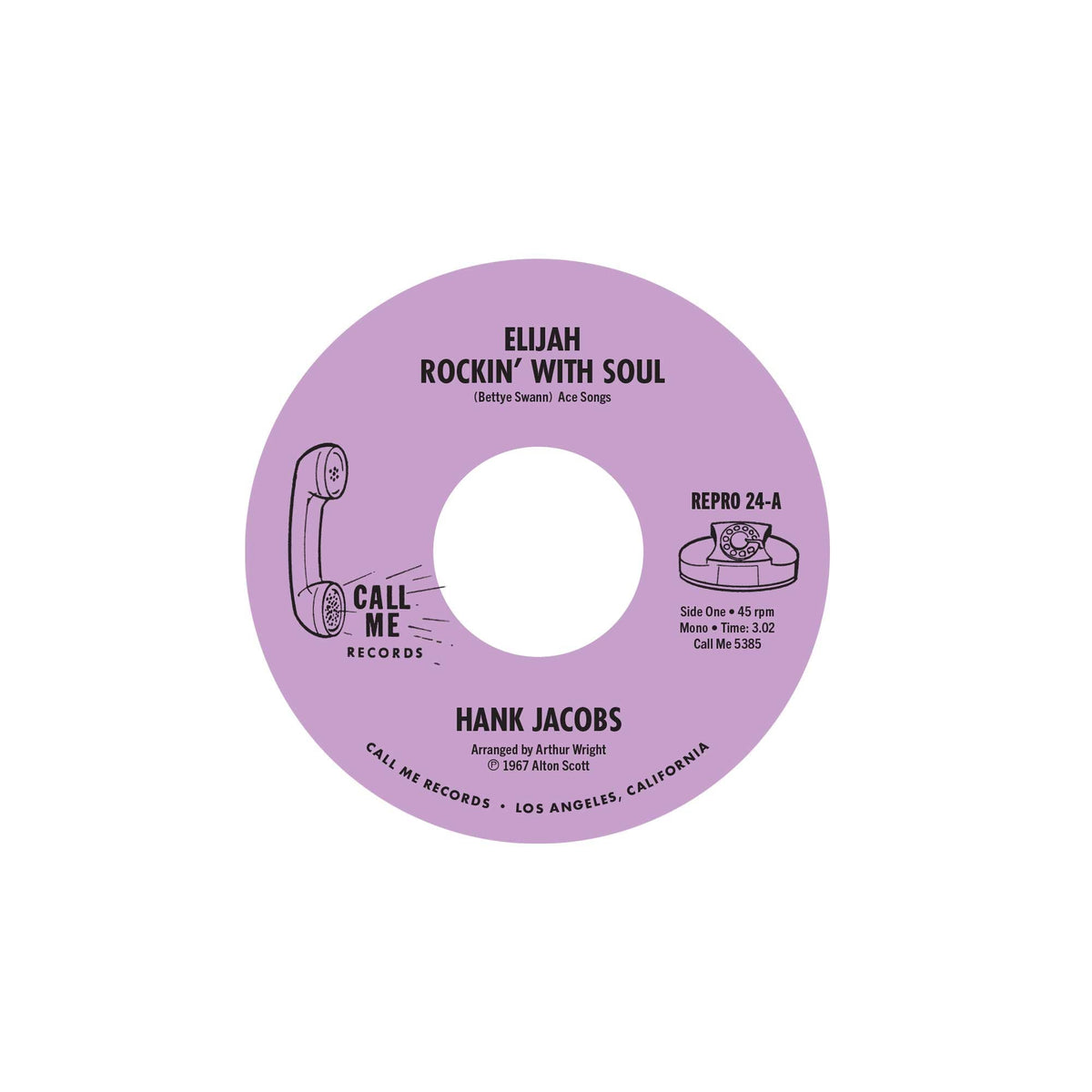 Jacobs, Hank - Elijah Rockin' With Soul / East Side