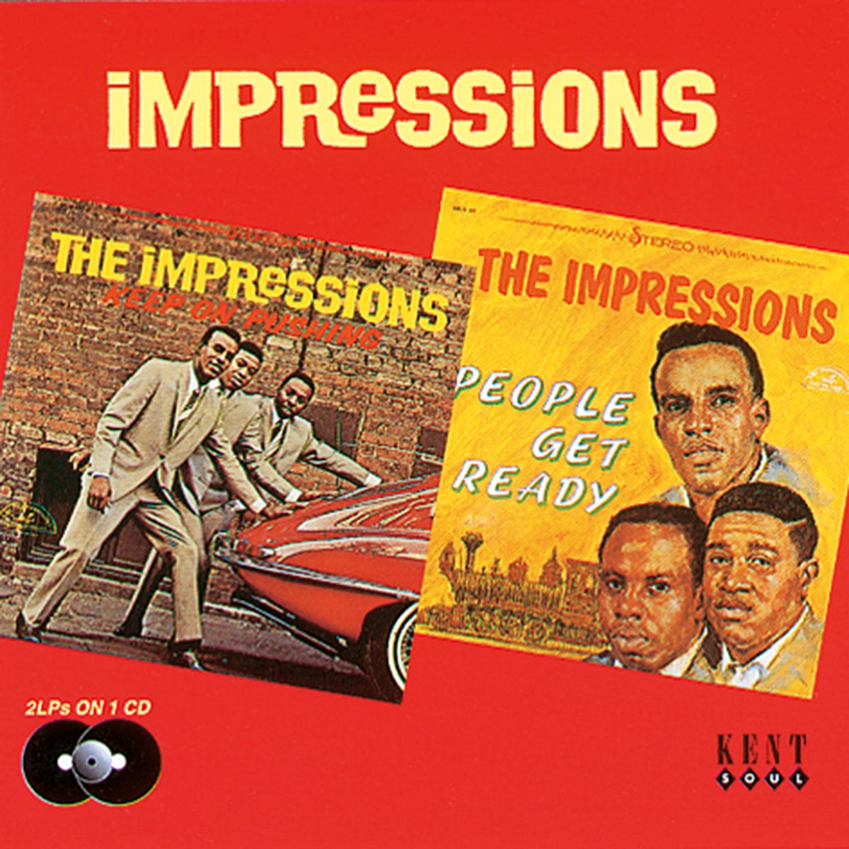 Impressions, The - Keep On Pushing/People Get Ready