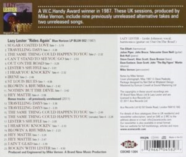 Lazy Lester - Rides Again - Expanded Edition