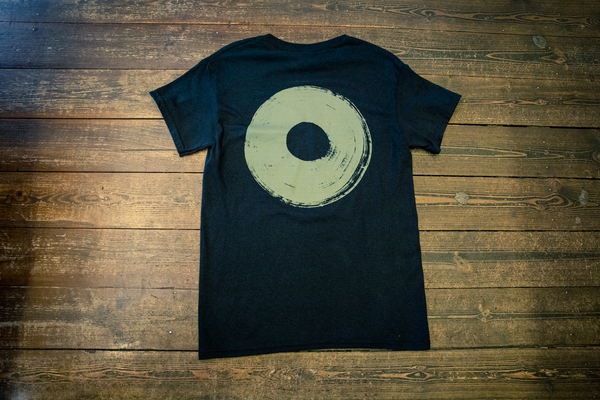 Resident T-Shirt - Black T | Green Ink