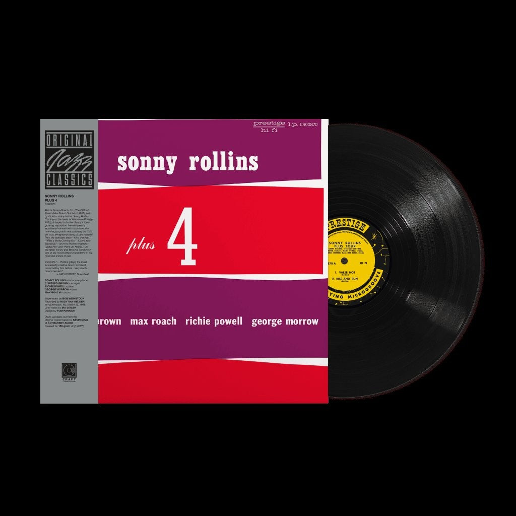 Rollins, Sonny - Plus 4 (Original Jazz Classics Series)