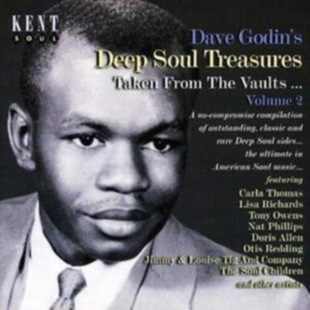 Godin, Dave 's Deep Soul Treasures Volume 2 - Various Artists (Vol 2)