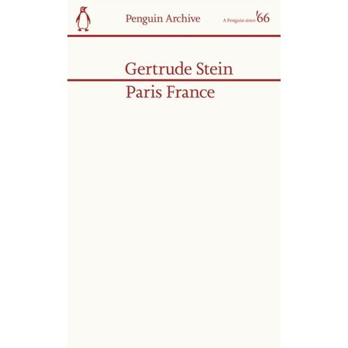 Stein, Gertrude - Paris France