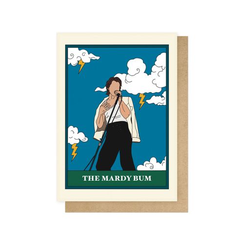 Greetings Card - The Mardy Bum (Arctic Monkeys)