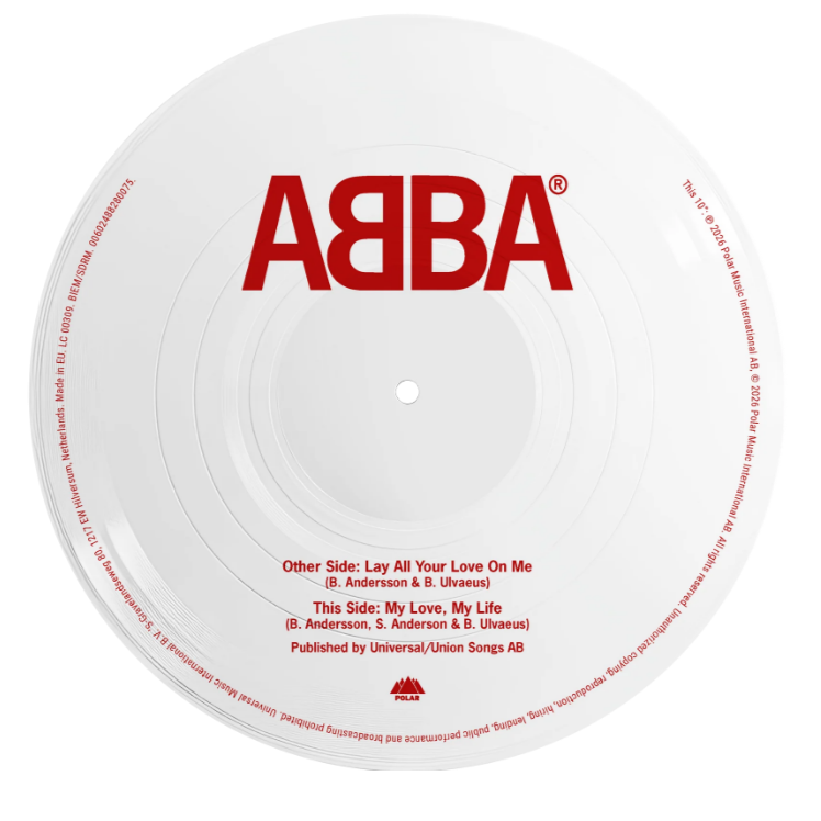 ABBA - Lay All Your Love On Me / My Love, My Life (Reissue)