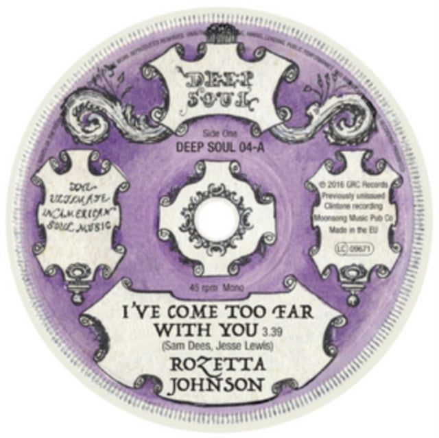 Johnson, Rozetta - I've Come Too Far With You / Who Are You Gonna Love