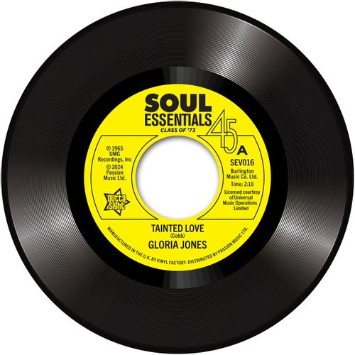 Jones, Gloria - Tainted Love / There's A Ghost In My House (2024 Reissue)