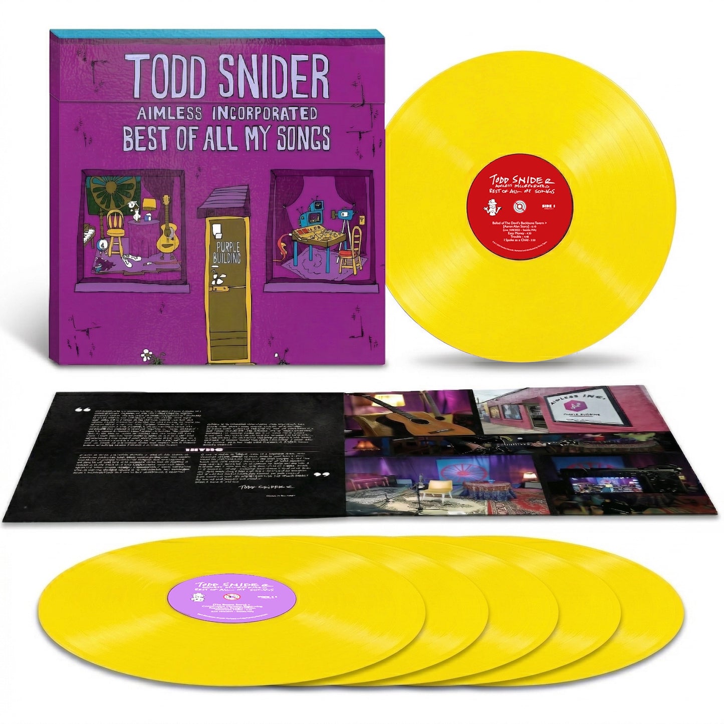 Limited Yellow 6LP Boxset