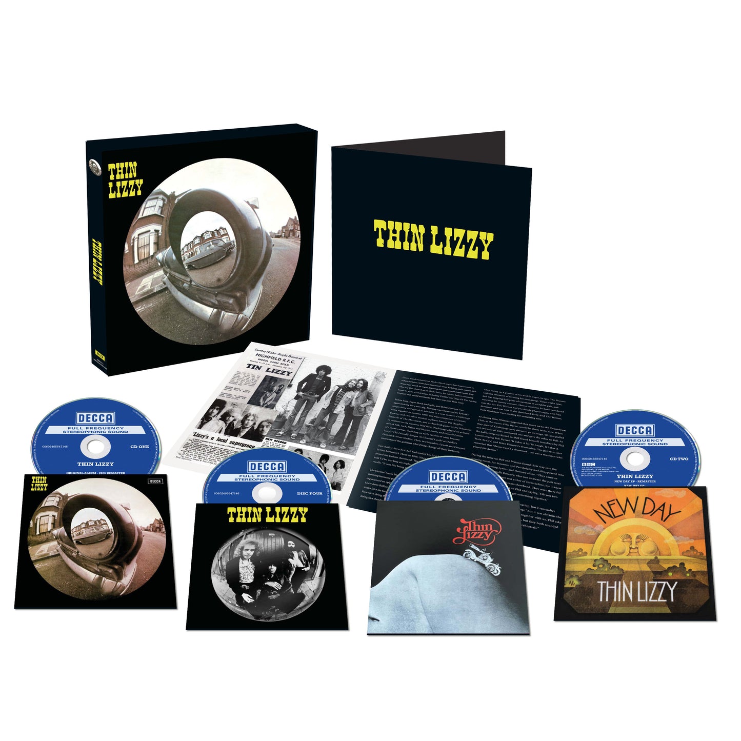 3CD + Blu Ray Boxset