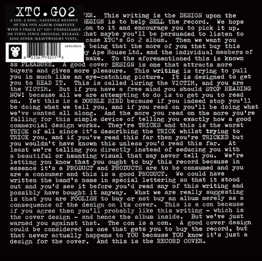 XTC - Go 2 (2023 Reissue)
