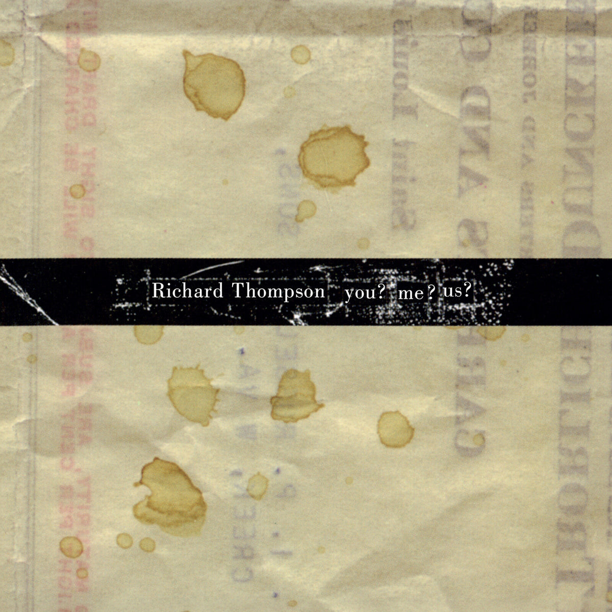 Thompson, Richard - You? Me? Us? (30th Anniversary Edition)