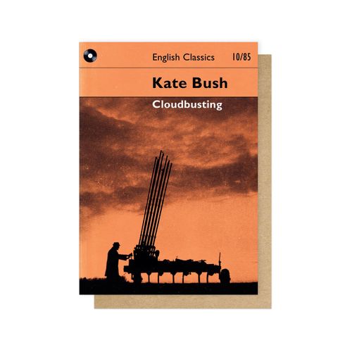 Greetings Card - Cloudbusting (Kate Bush)