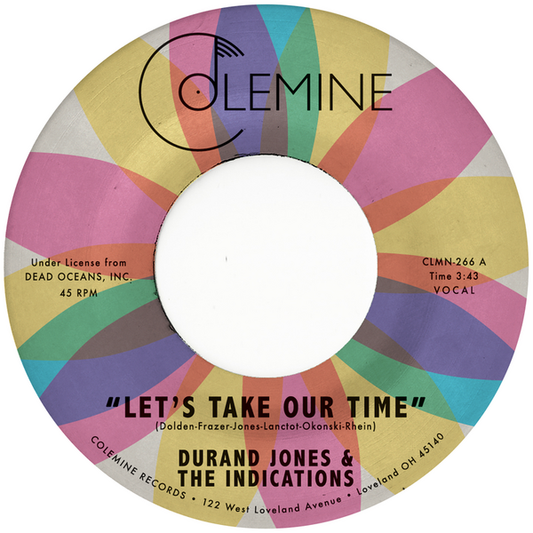 Jones, Durand & The Indications - Let's Take Our Time / Flower Moon