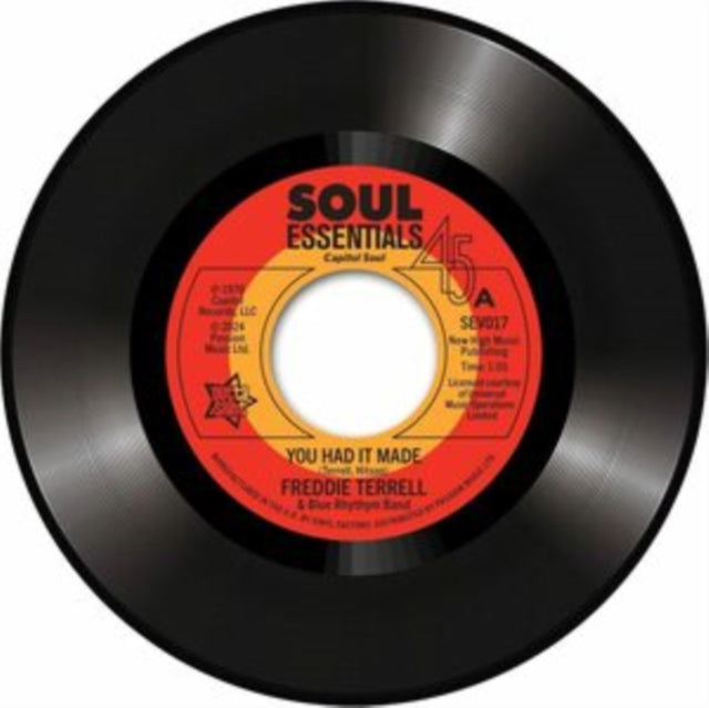 Terrell, Freddie & Blue Rhythym - You Had It Made / Standing In