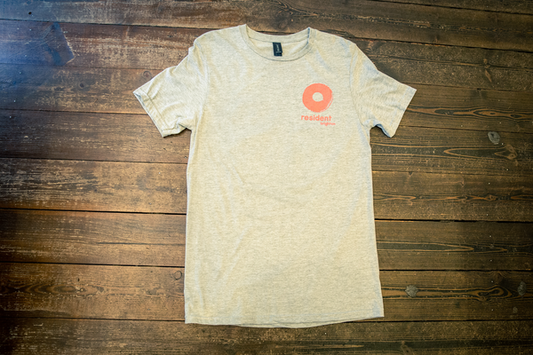 Resident T-Shirt - Heather T | Coral Ink