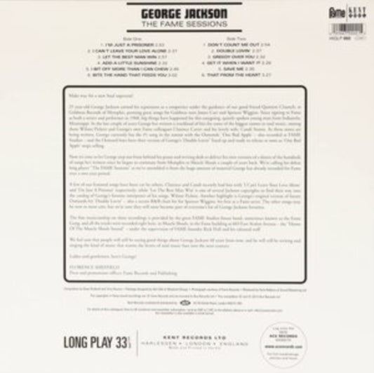 Jackson, George - The Fame Sessions