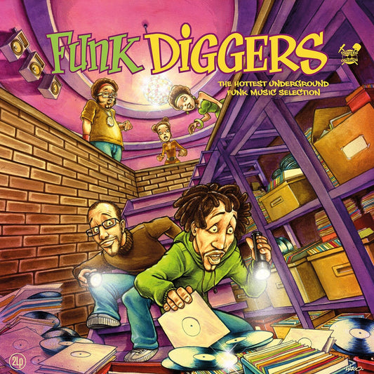 Funk Diggers - Various Artists (2025 Repress)
