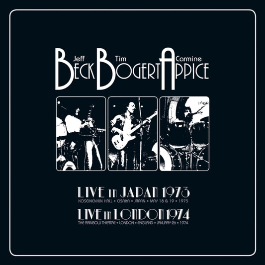 Beck, Bogert & Appice - Live In Japan 1973 / Live In London 1974